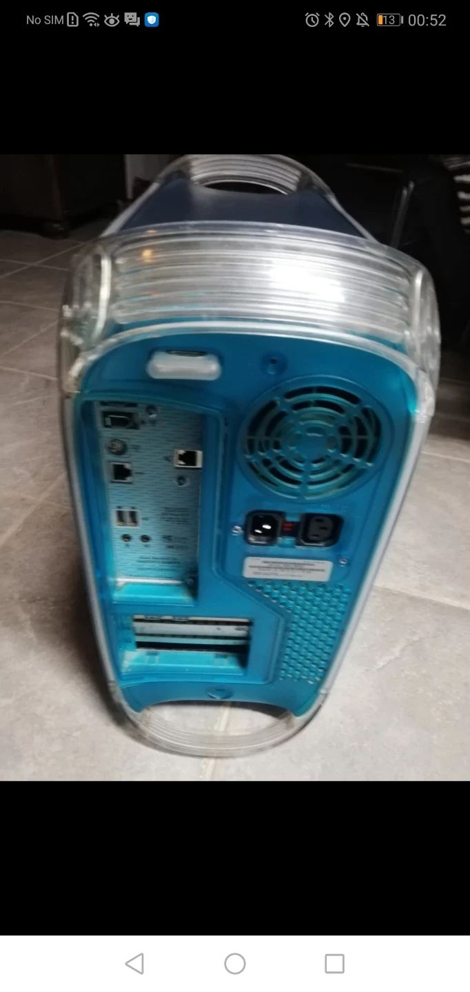 Apple iMac G3 Bondi Blue Vintage Computer - photo 3
