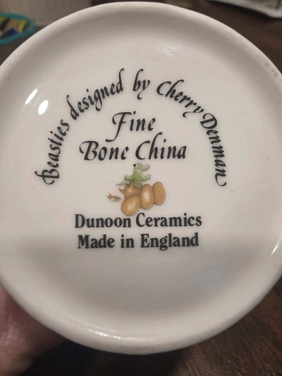 Dunoon Ceramics Fine Bone China Beasties Mug by Cherry Denman