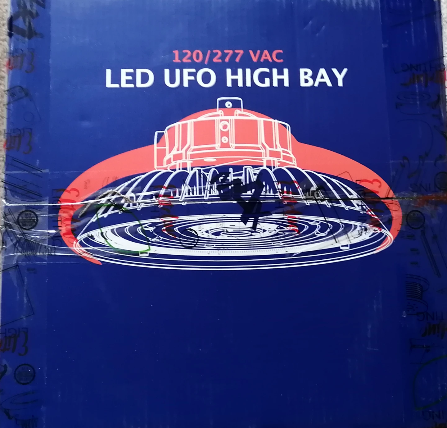 LED UFO High Bay Light Fixture 100-150W - photo 4