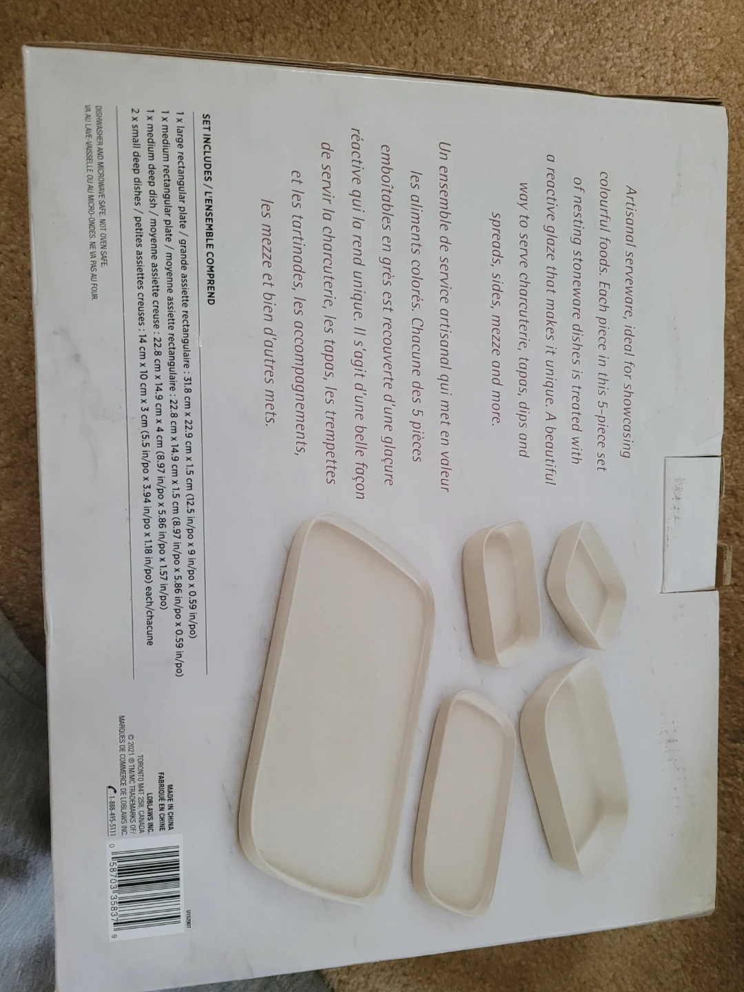PC Serveware Stoneware Set - 5 Piece - photo 2