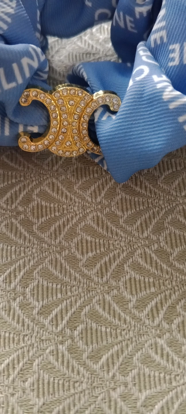 Celine Logo Scrunchie - photo 2