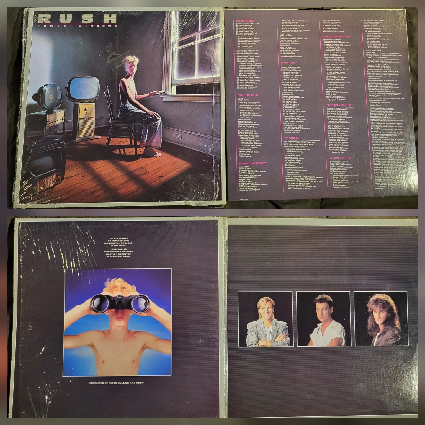 RUSH - 9 Vinyl Records Collection - photo 3