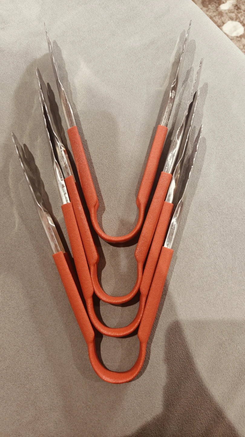 Set of 4 Mini Tongs