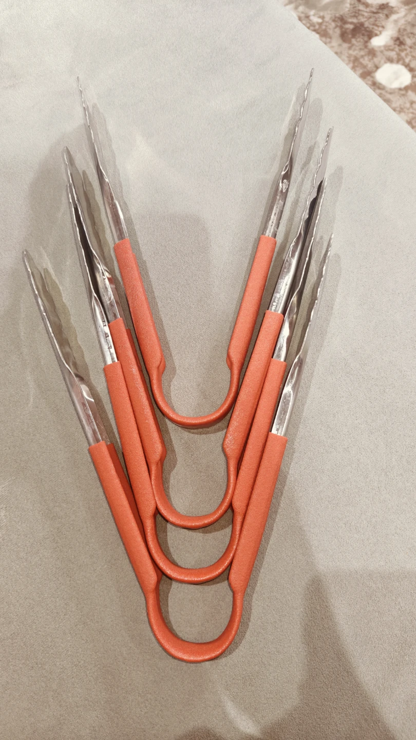 Set of 4 Mini Tongs - photo 2