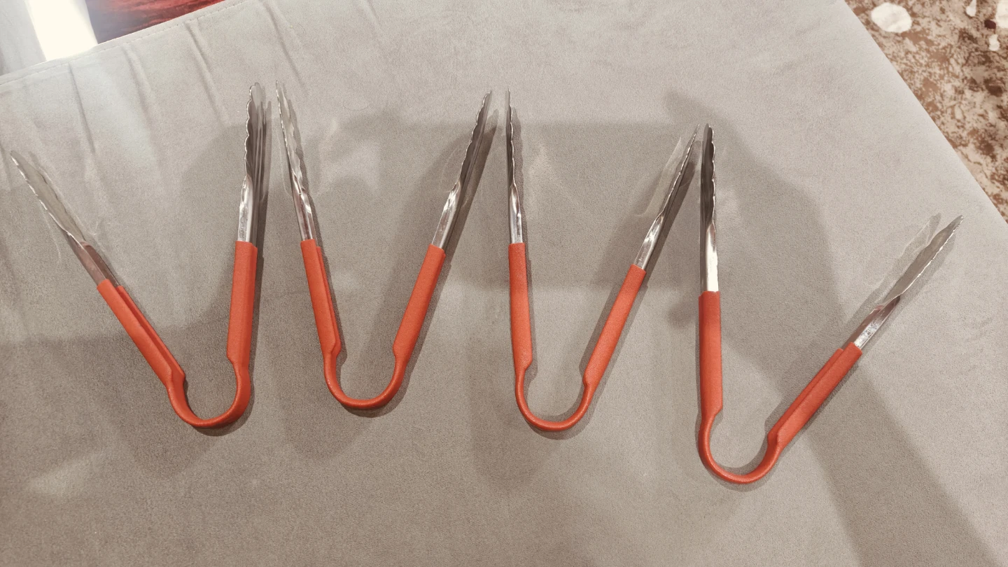 Set of 4 Mini Tongs - photo 3