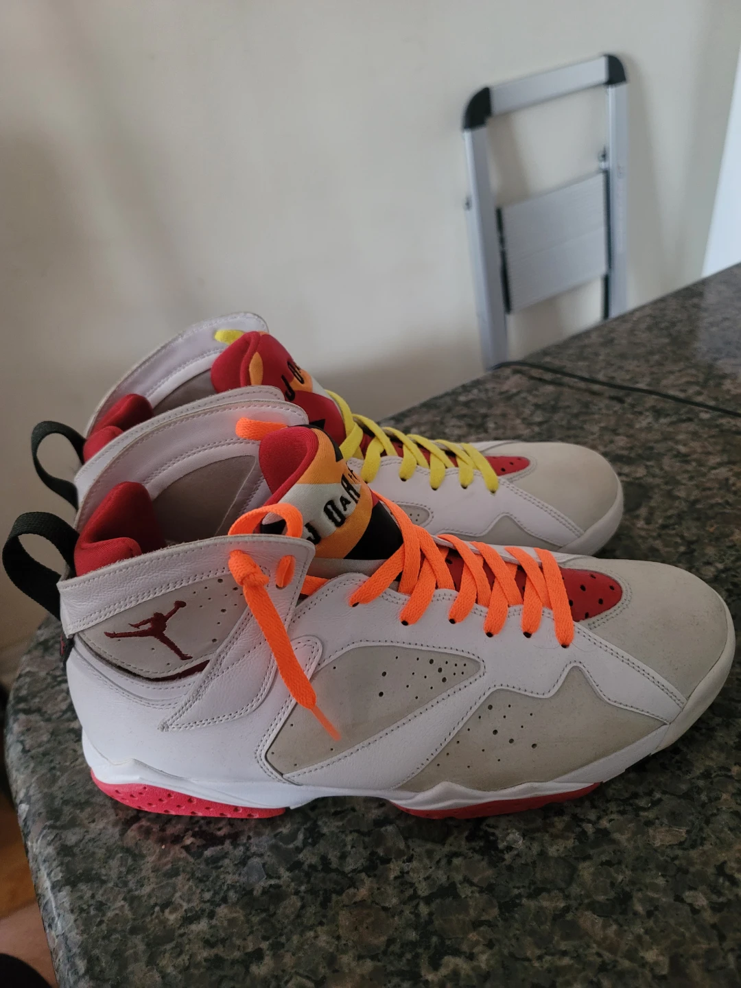 Air Jordan 7 Retro Sneakers 304775-125 'Hare' - photo 2