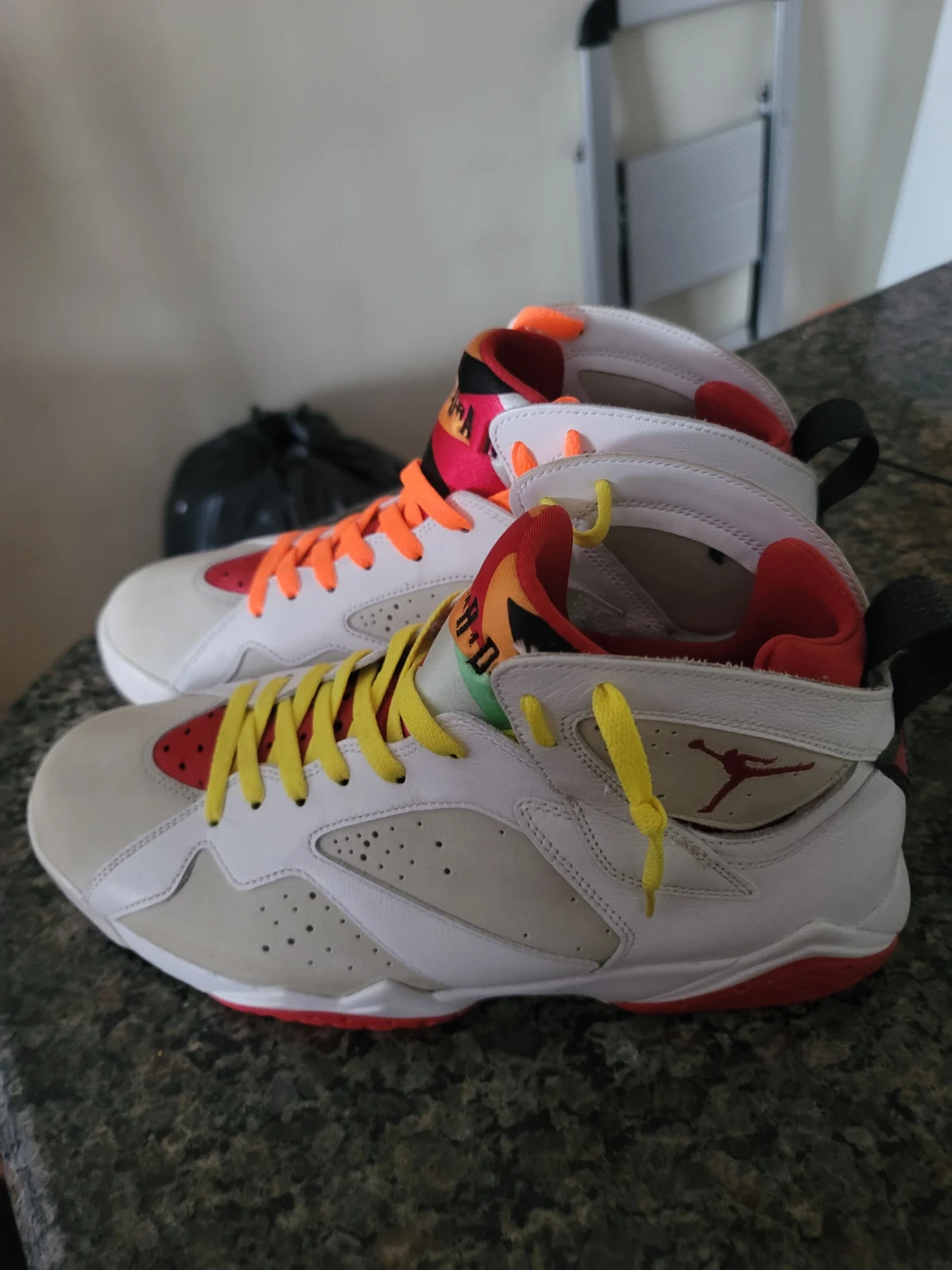Air Jordan 7 Retro Sneakers 304775-125 'Hare' - photo 3