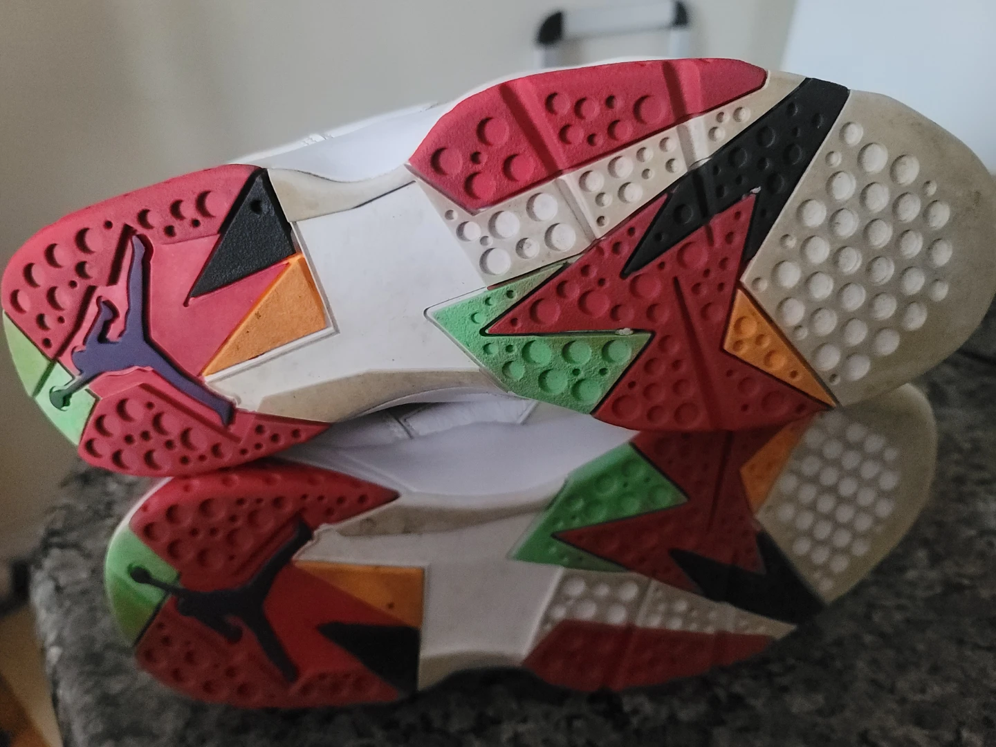 Air Jordan 7 Retro Sneakers 304775-125 'Hare' - photo 5
