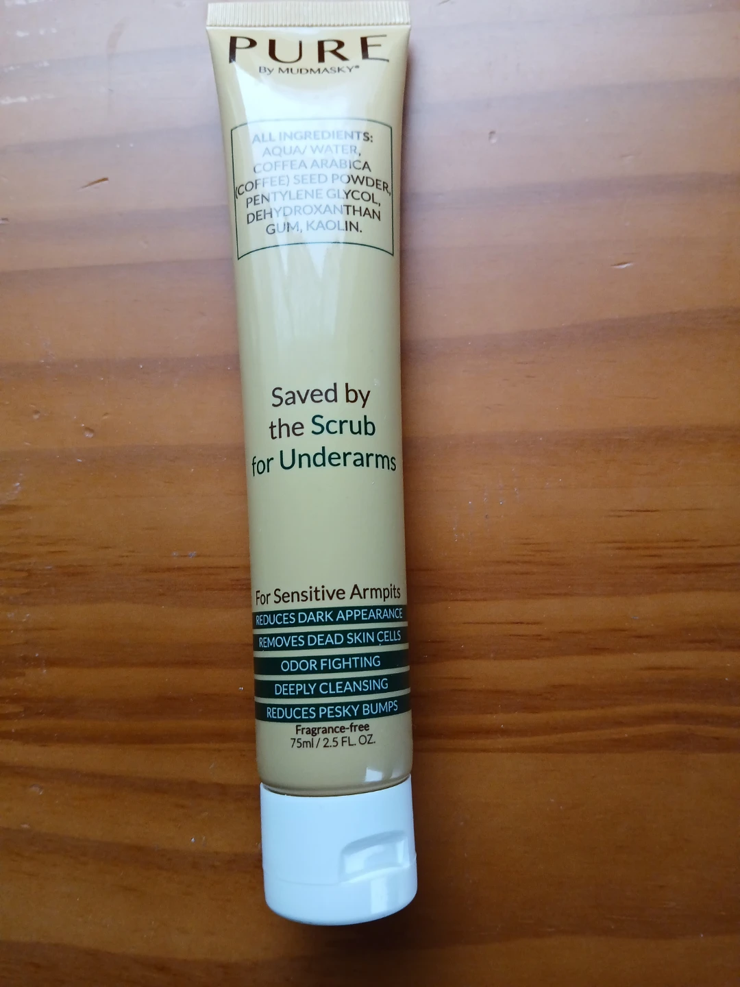 PURE by MUDMASKY Underarm Scrub 75ml