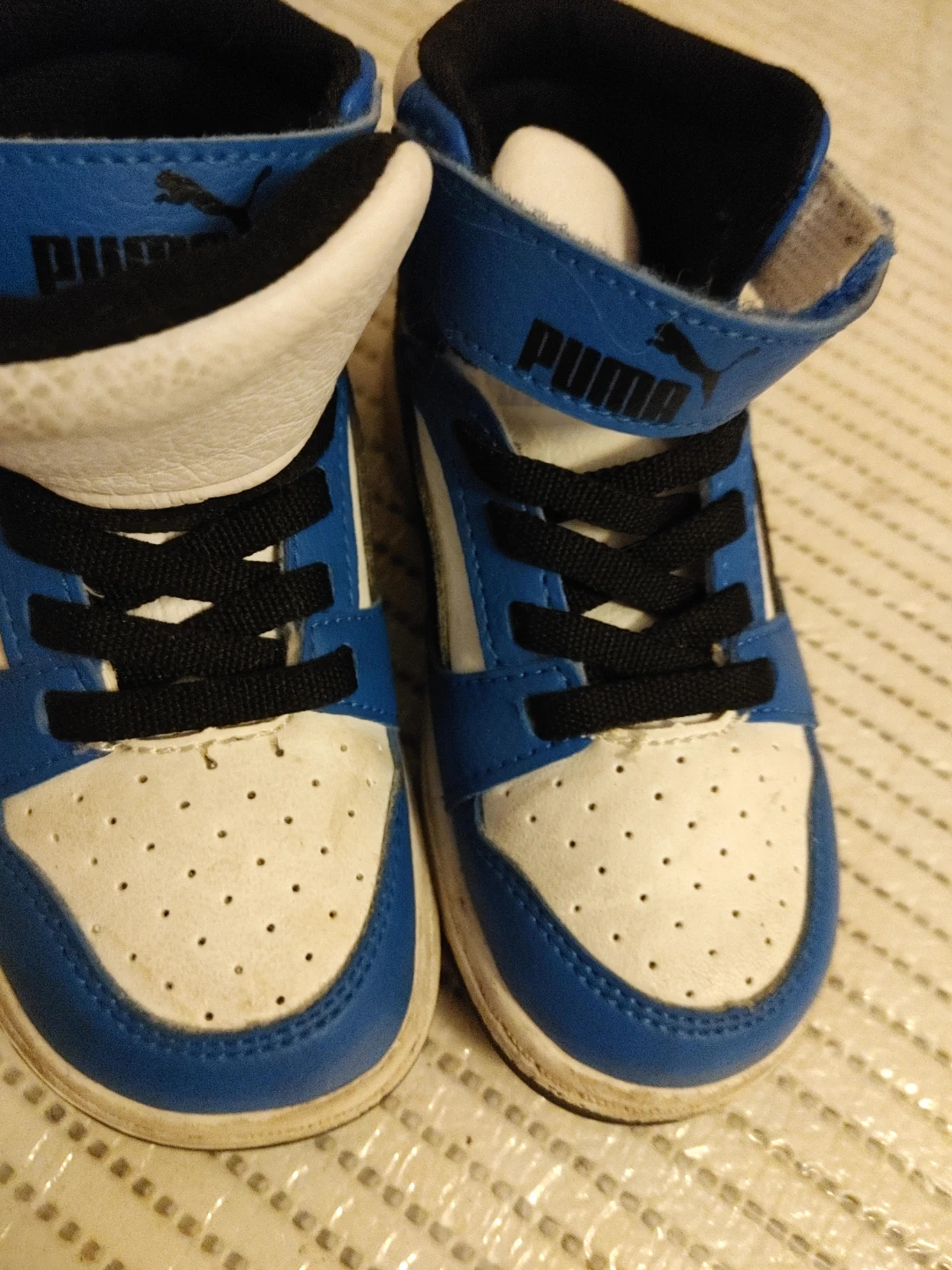 Puma Kids' High-Top Sneakers - Blue/White - photo 2