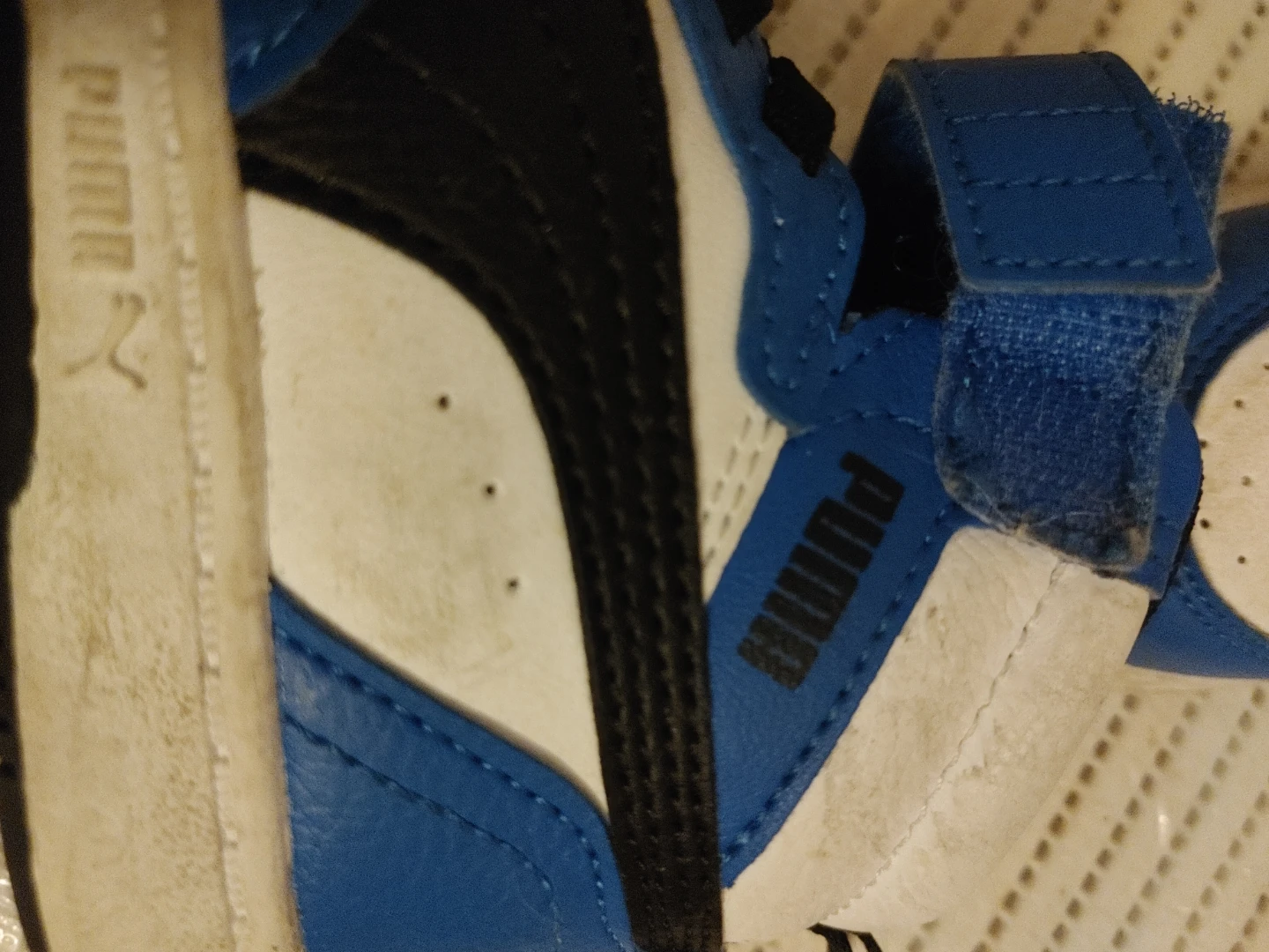Puma Kids' High-Top Sneakers - Blue/White - photo 4
