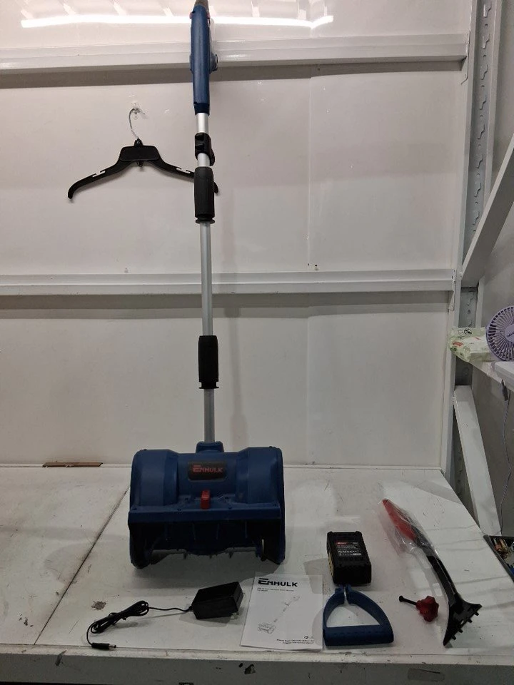 Electric Snow Shovel, 20V | 12.2-Inch | 4-Ah Cordless Snow