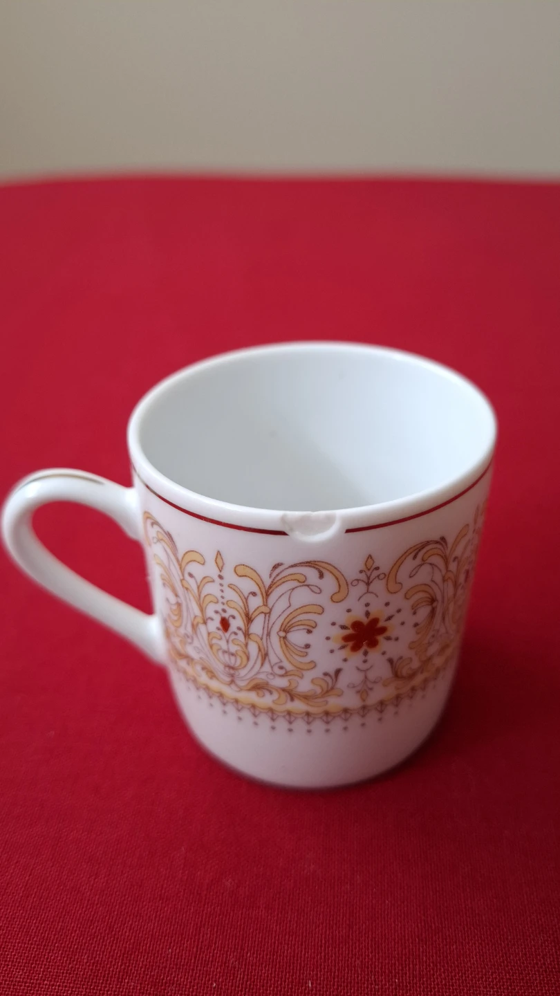 Set of 12 Vintage Espresso Cups and Saucers with Spoons - photo 5