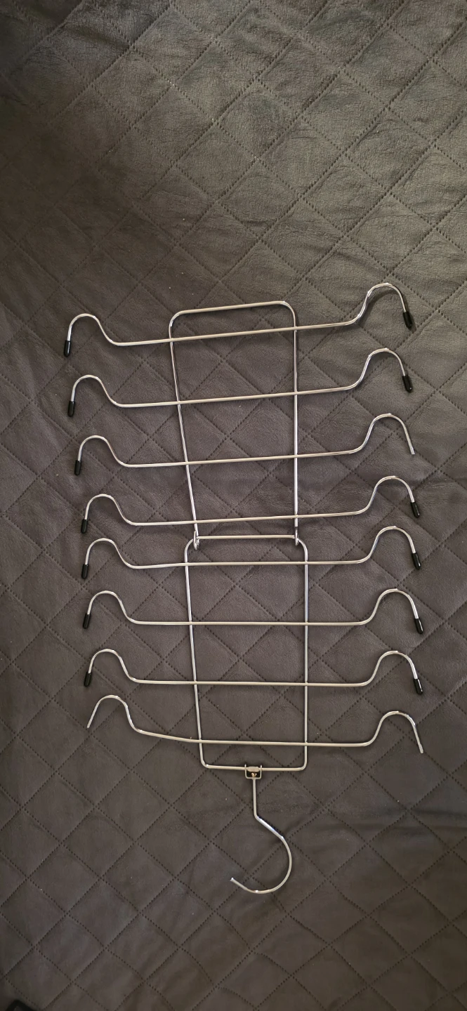 Multi-Tiered Metal Hanger for Pants/Scarves