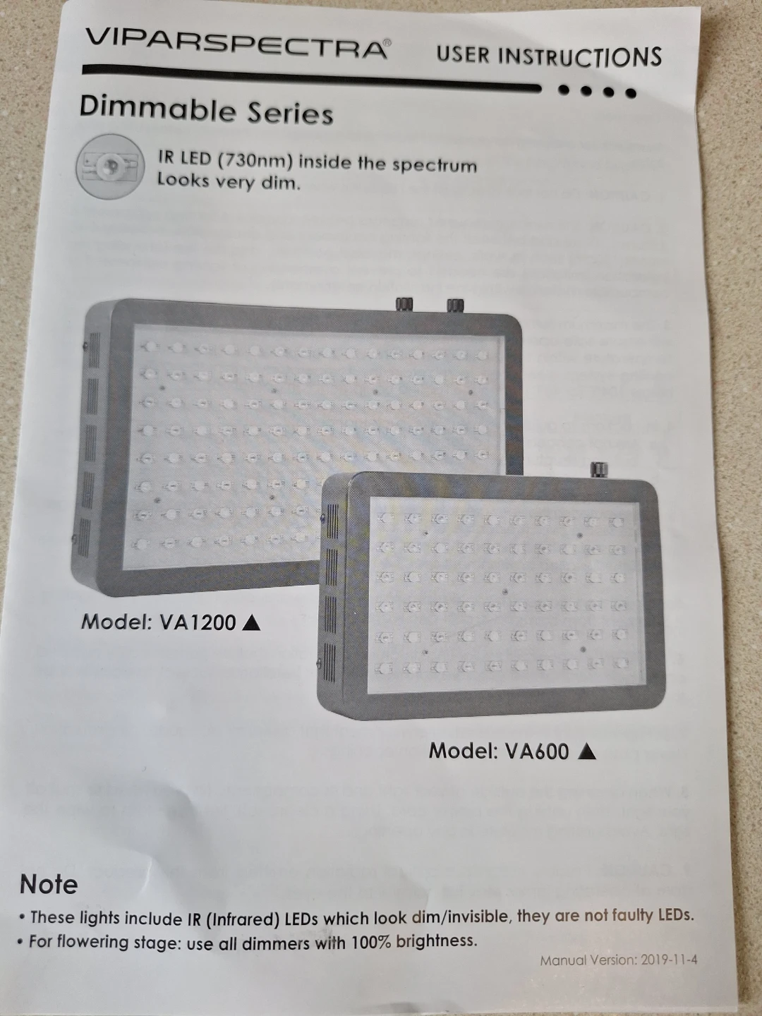VIPARSPECTRA Dimmable Series Grow Light - photo 2
