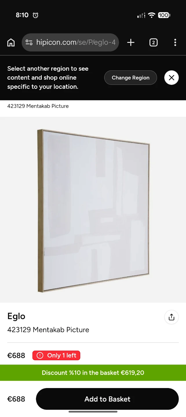 Brand new painting 102 cm by 102 cm - photo 2