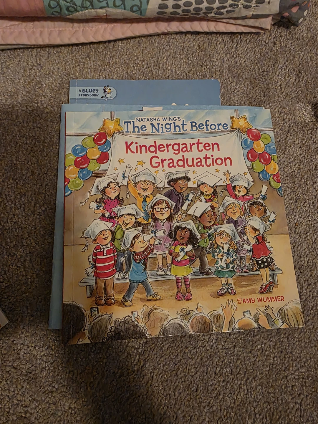 Bundle of  Kids Books: Barbie, Bluey, Kindergarten - photo 3
