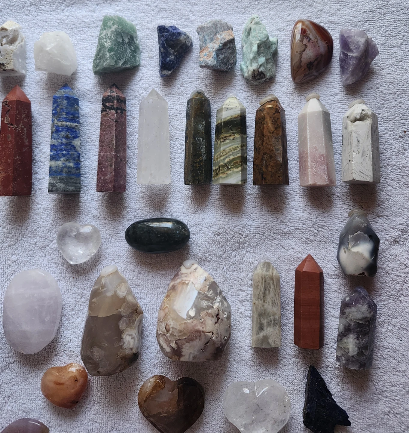 66 Crystals Towers, Hearts, Moons, Freeform and more - photo 5