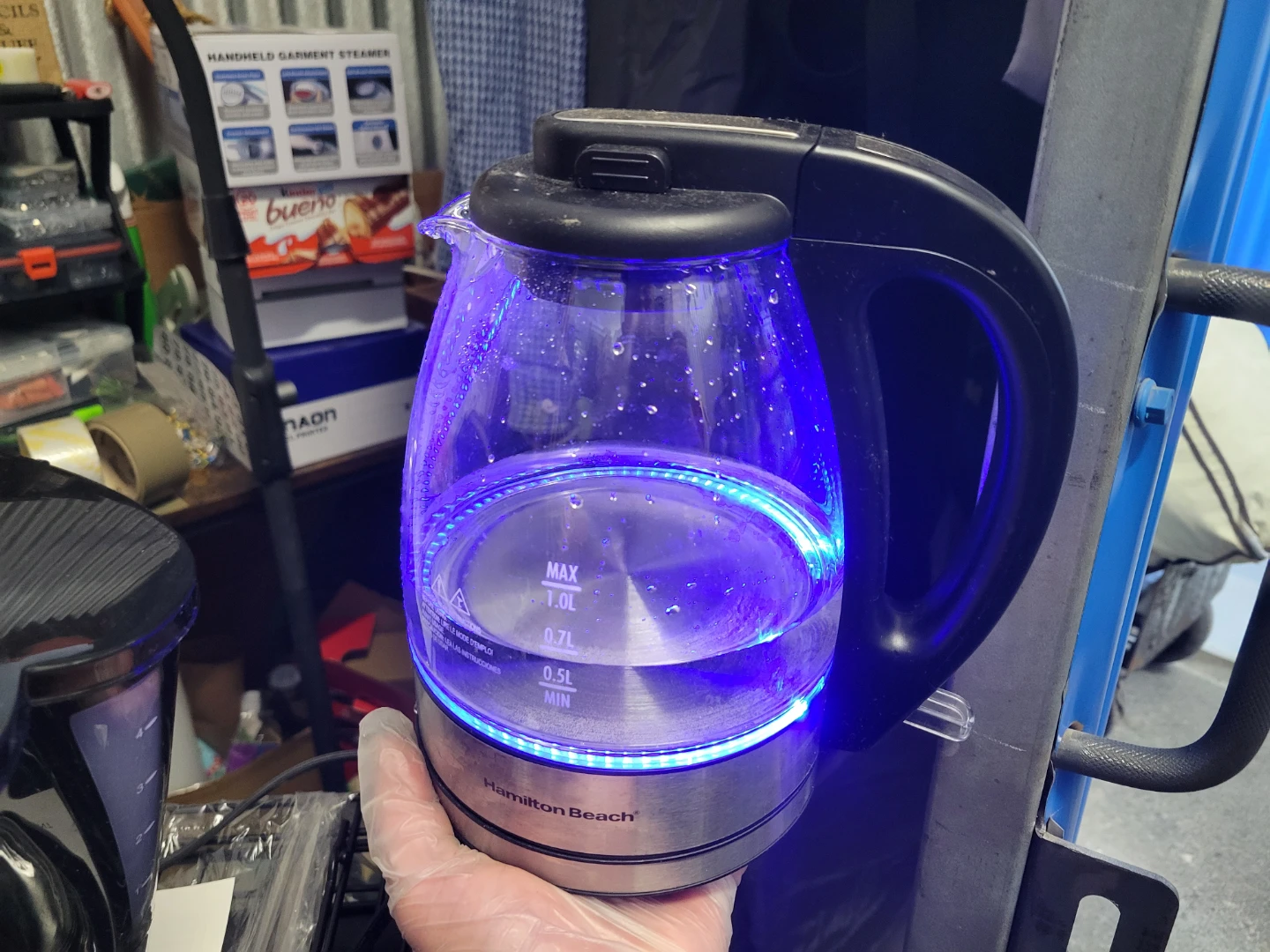 Hamilton Beach 40930 Glass Electric Kettle 1.0L