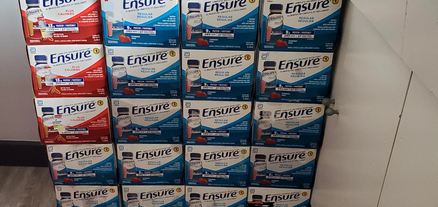 Ensure 20×6 packs