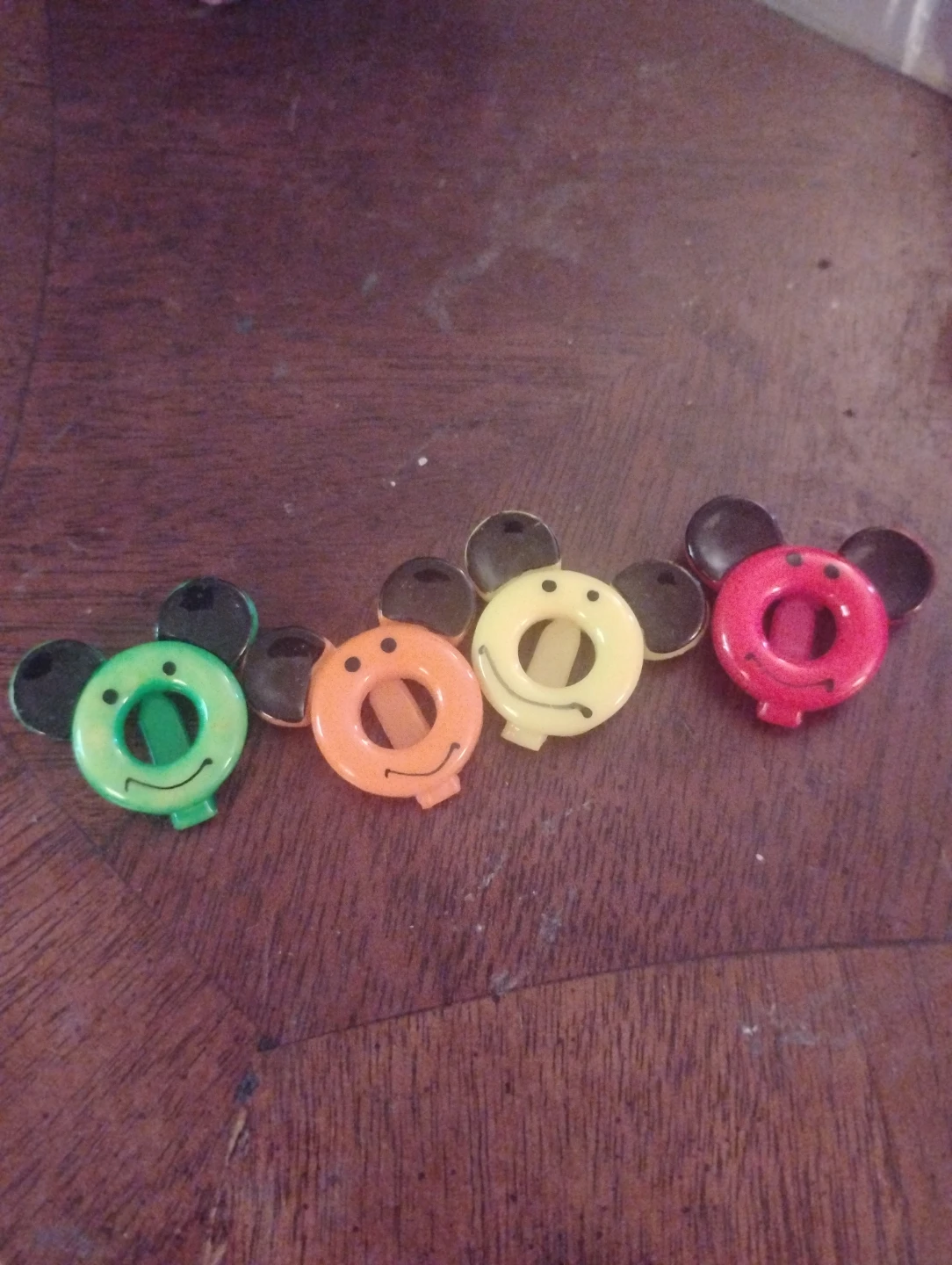 vintage Mickey mouse  hair clips
