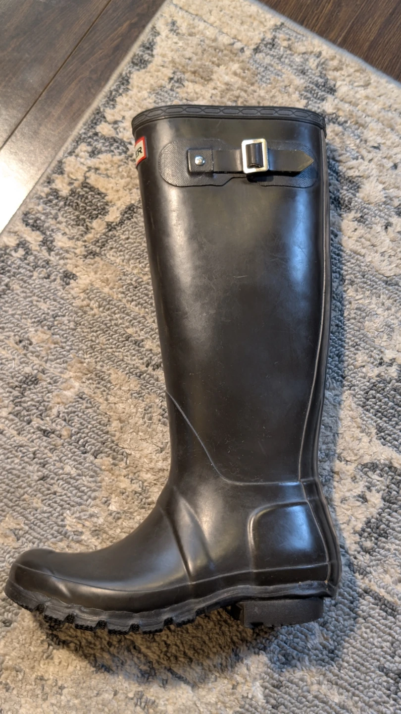Hunter Dark Brown Rain Boots - Women's Size 6/7 - photo 5