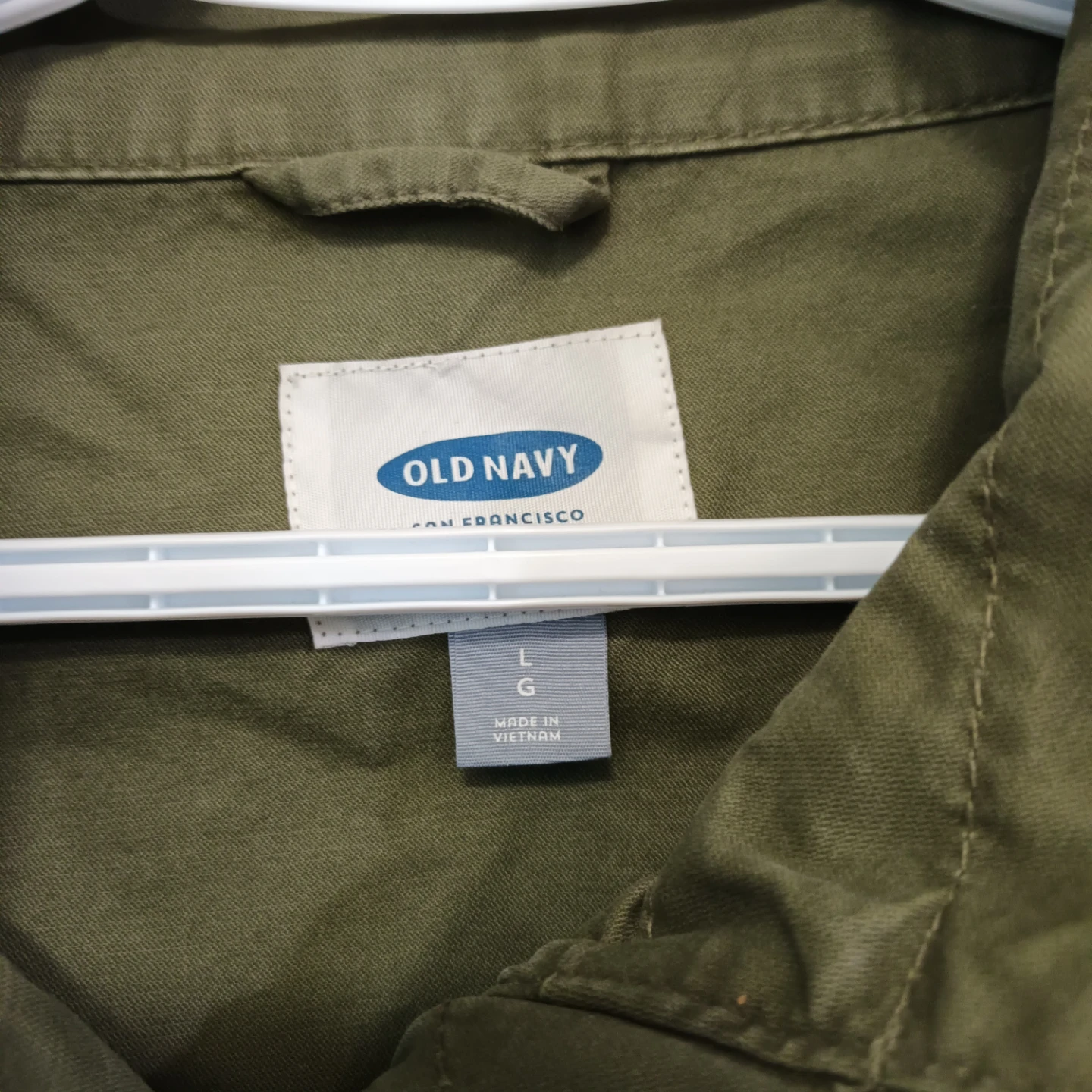 Old Navy Green Utility Jacket - Size L - photo 2