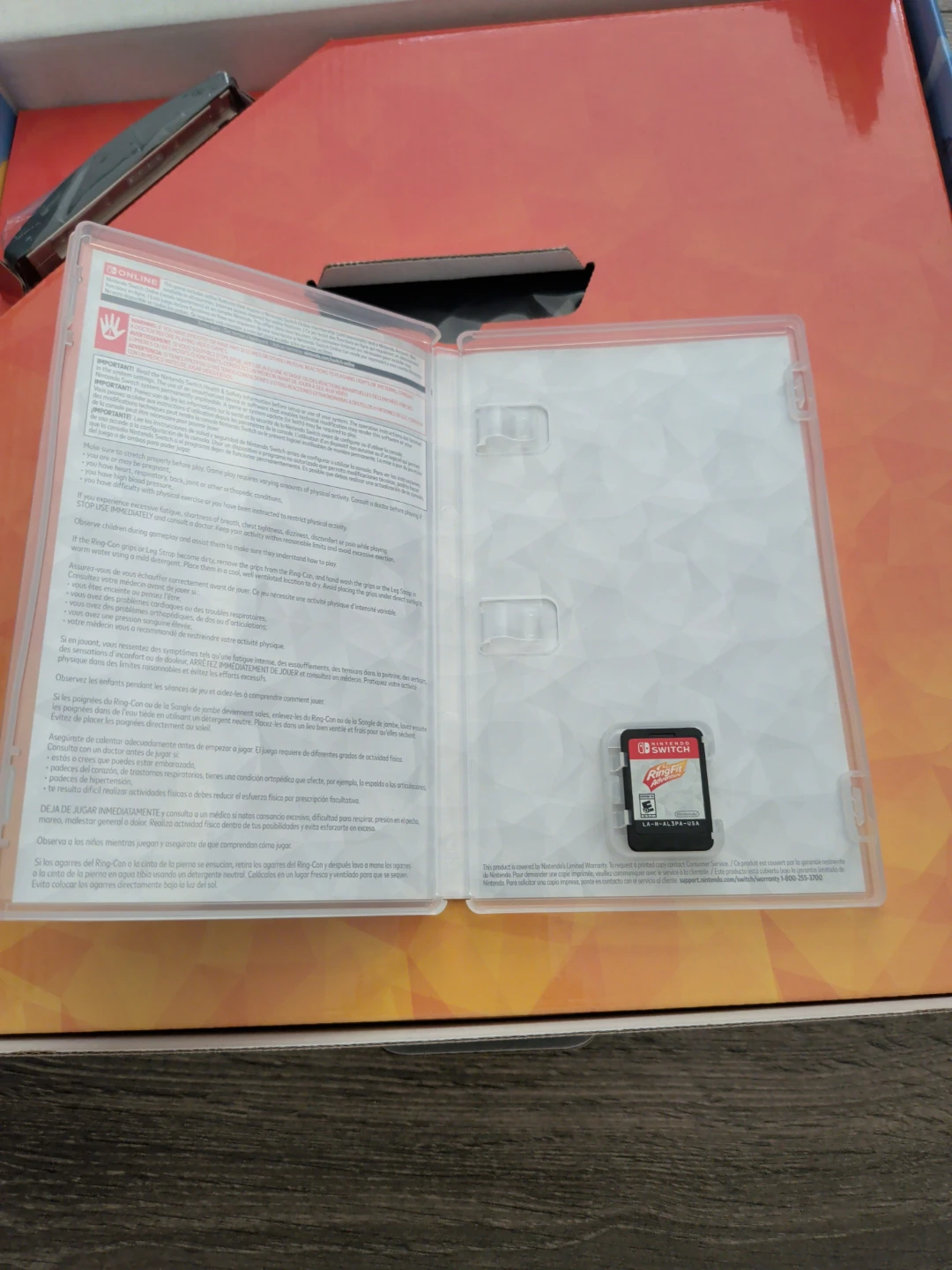 Nintendo Switch Ring Fit Adventure Game and Ring-Con - photo 3
