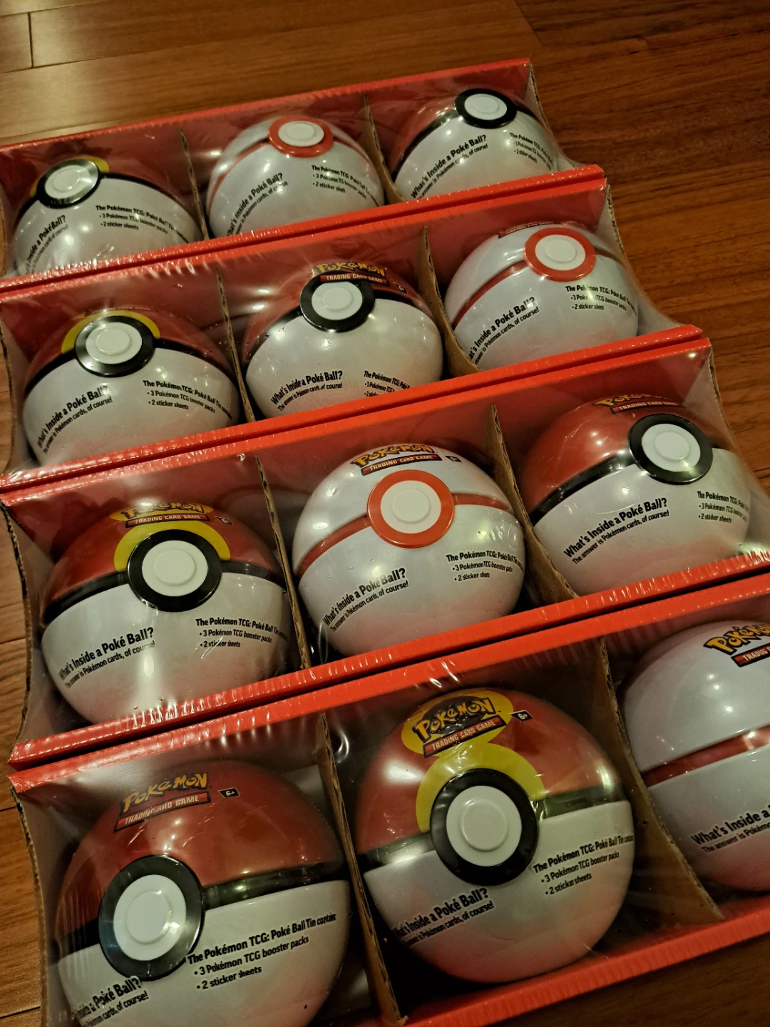 Pokemon Trading Card Game Poké Ball Tins (3-Pack)