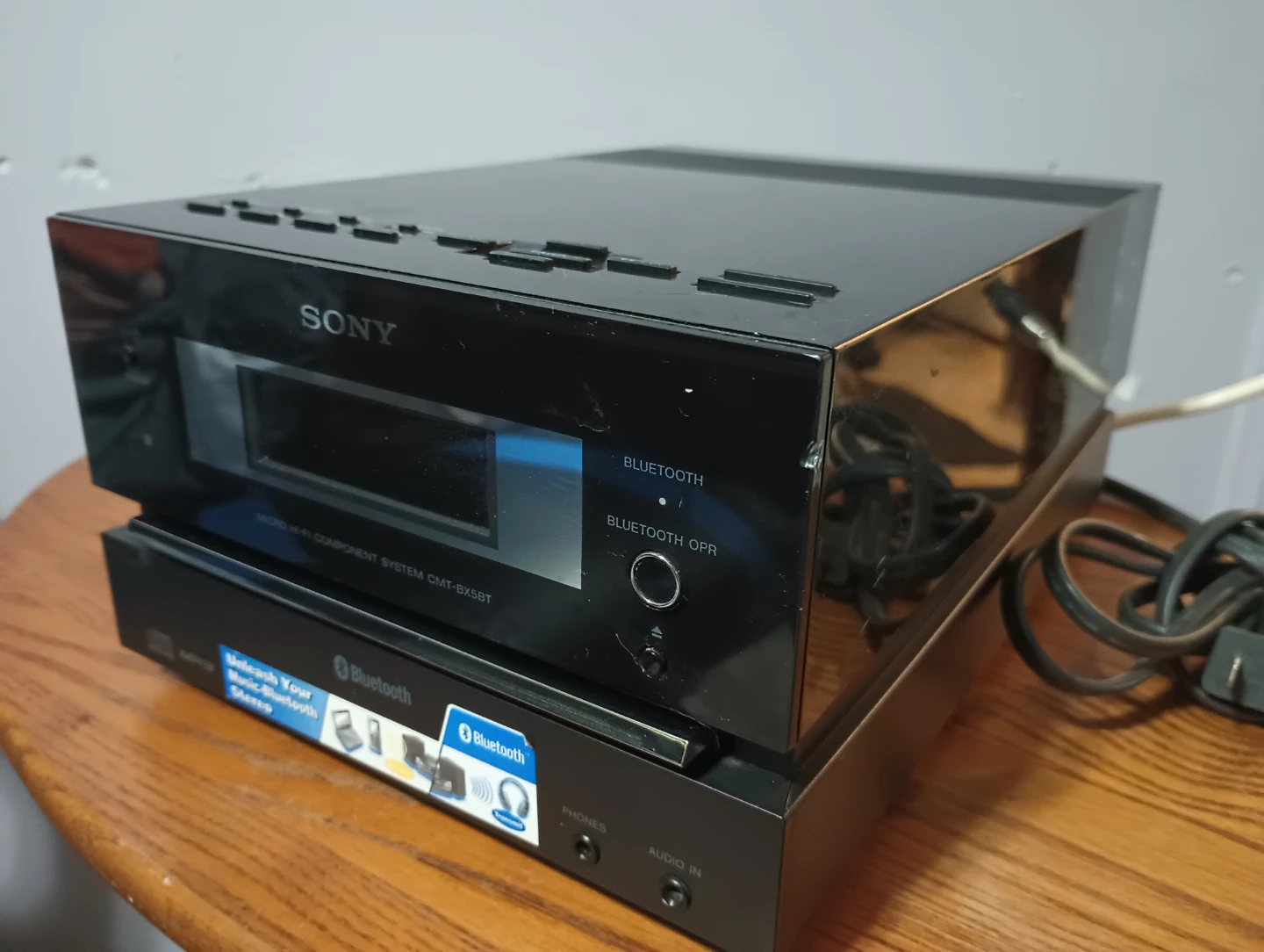 Sony Micro Hi-Fi Component System CMT-BX5BT - photo 2
