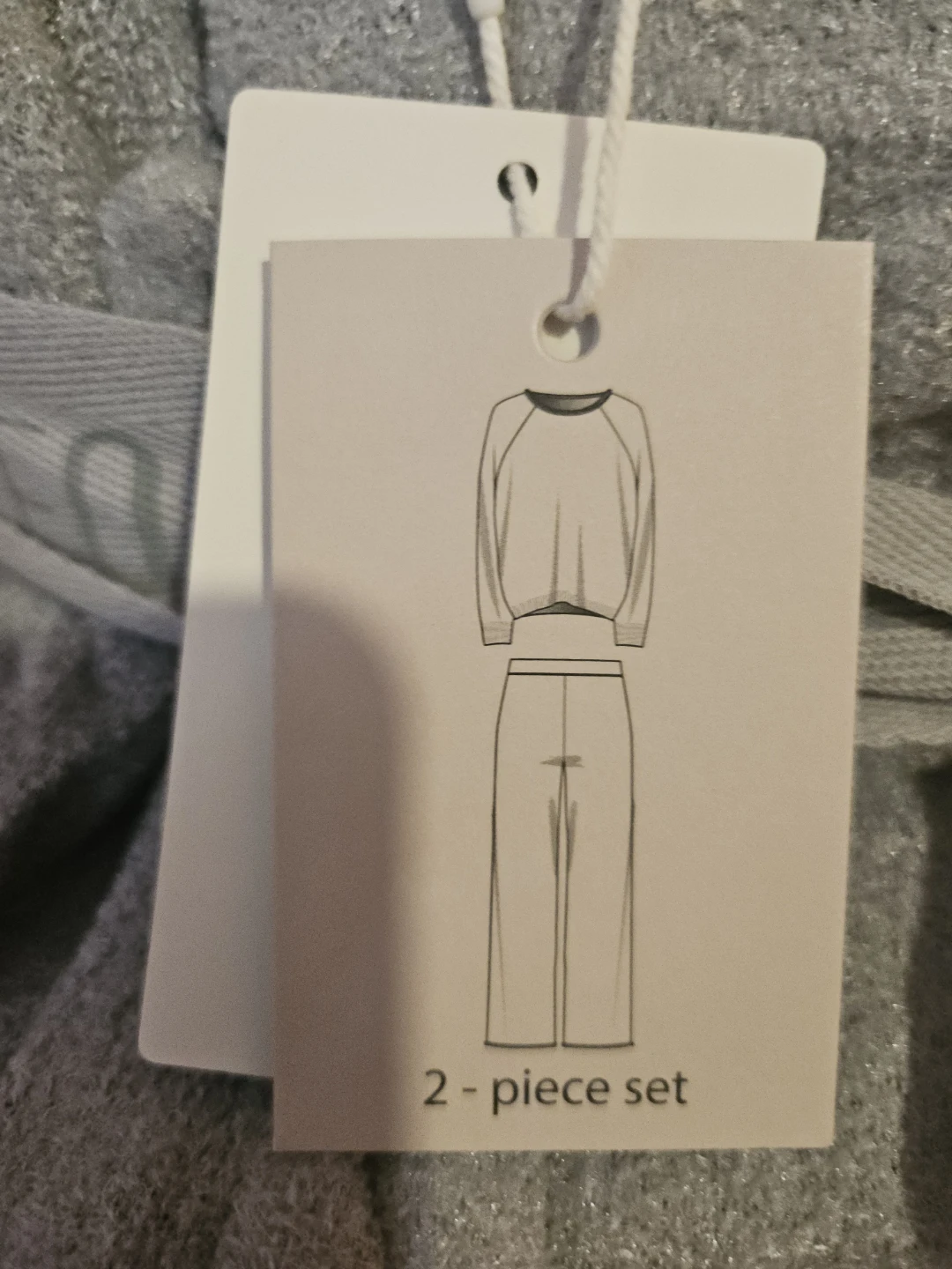 Barefoot Dreams Grey Heather 2-Piece Lounge Set - Size S - photo 3
