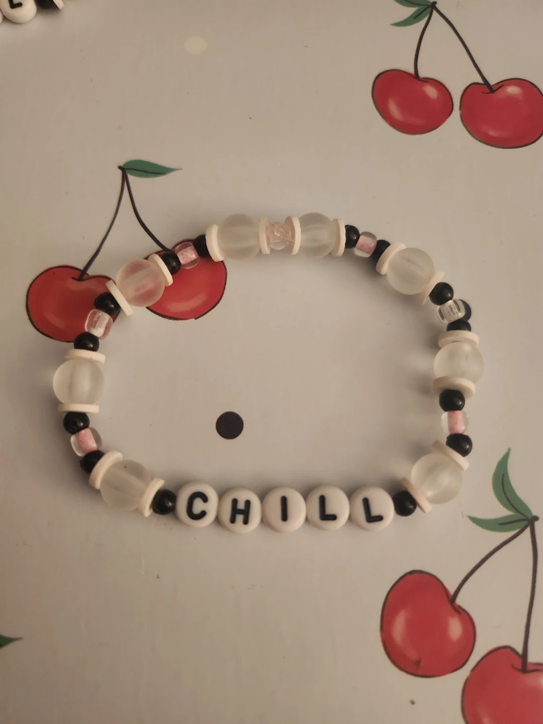 Handmade STRAY KIDS "CHILL" Beaded Bracelets - photo 2