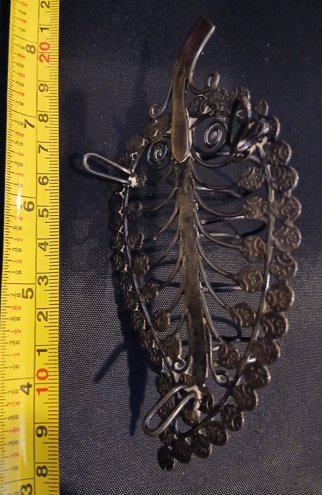 Vintage Silver Leaf Shaped Toast Rack - photo 2