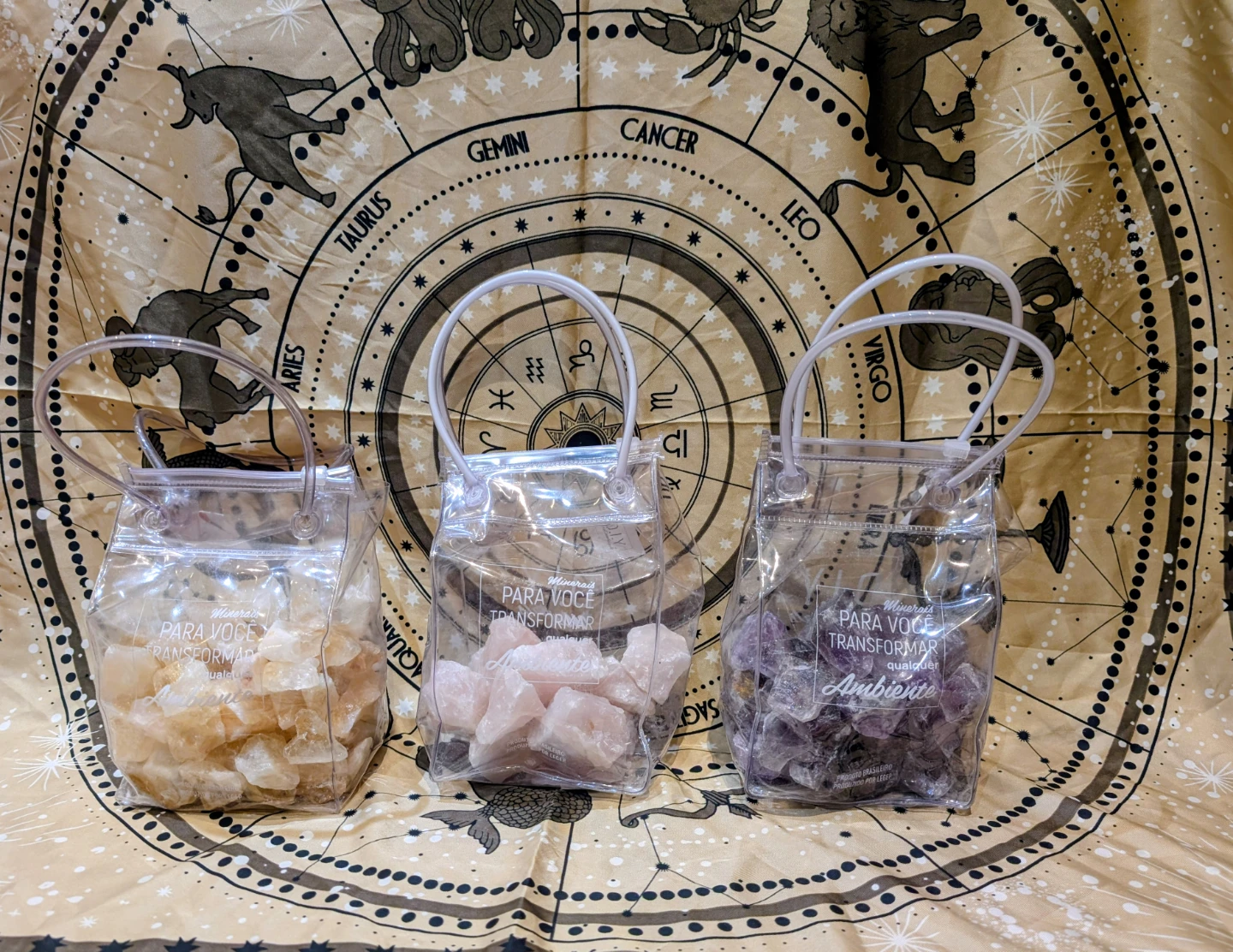 Set of 3 Crystal Bags