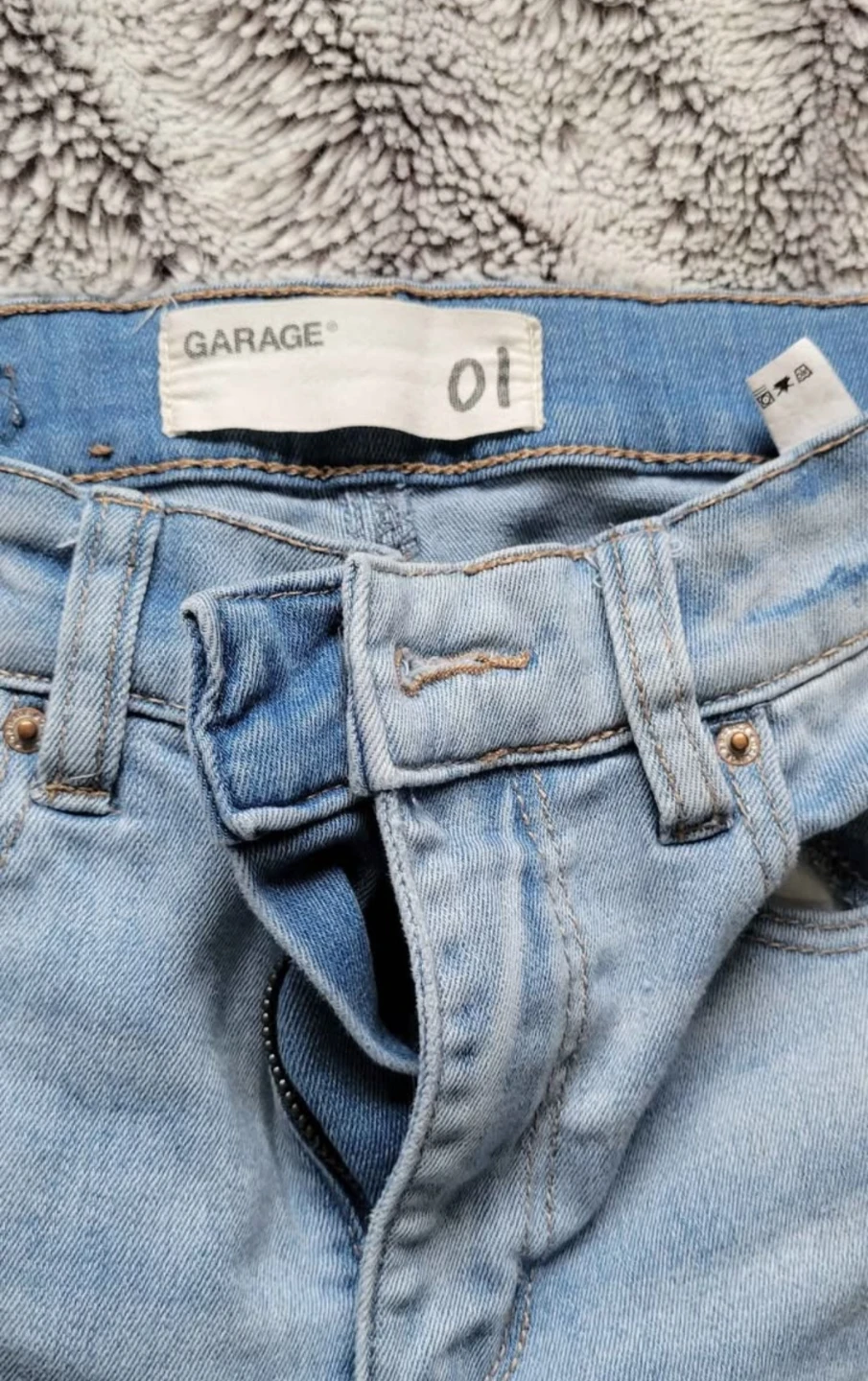 Garage High Rise Light Wash Jeans - photo 3