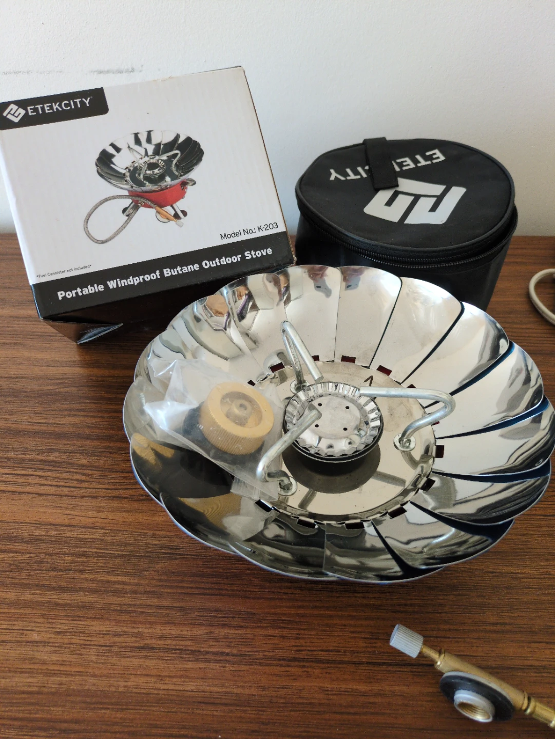 Etekcity Portable Windproof Butane Outdoor Stove K-203 - photo 3