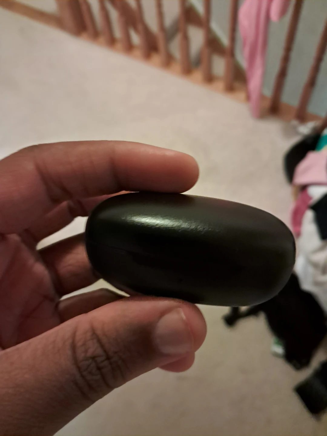 Black Wireless Earbuds with Charging Case - photo 2
