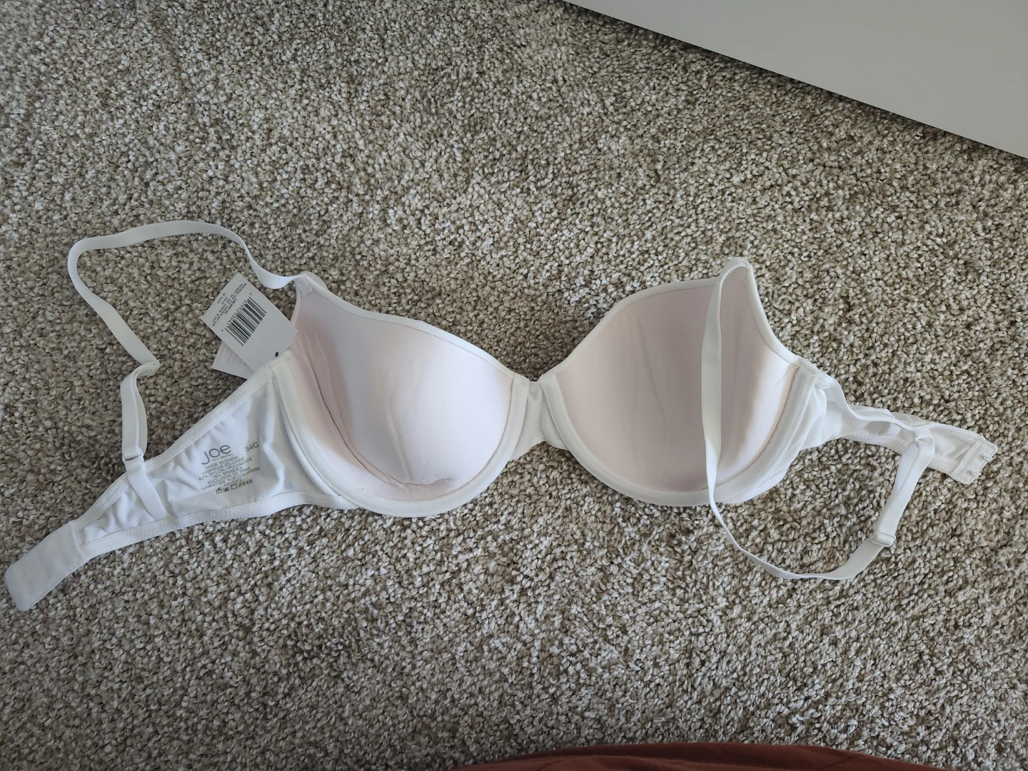 NEW Joe Fresh Style White Bra 34C - photo 5