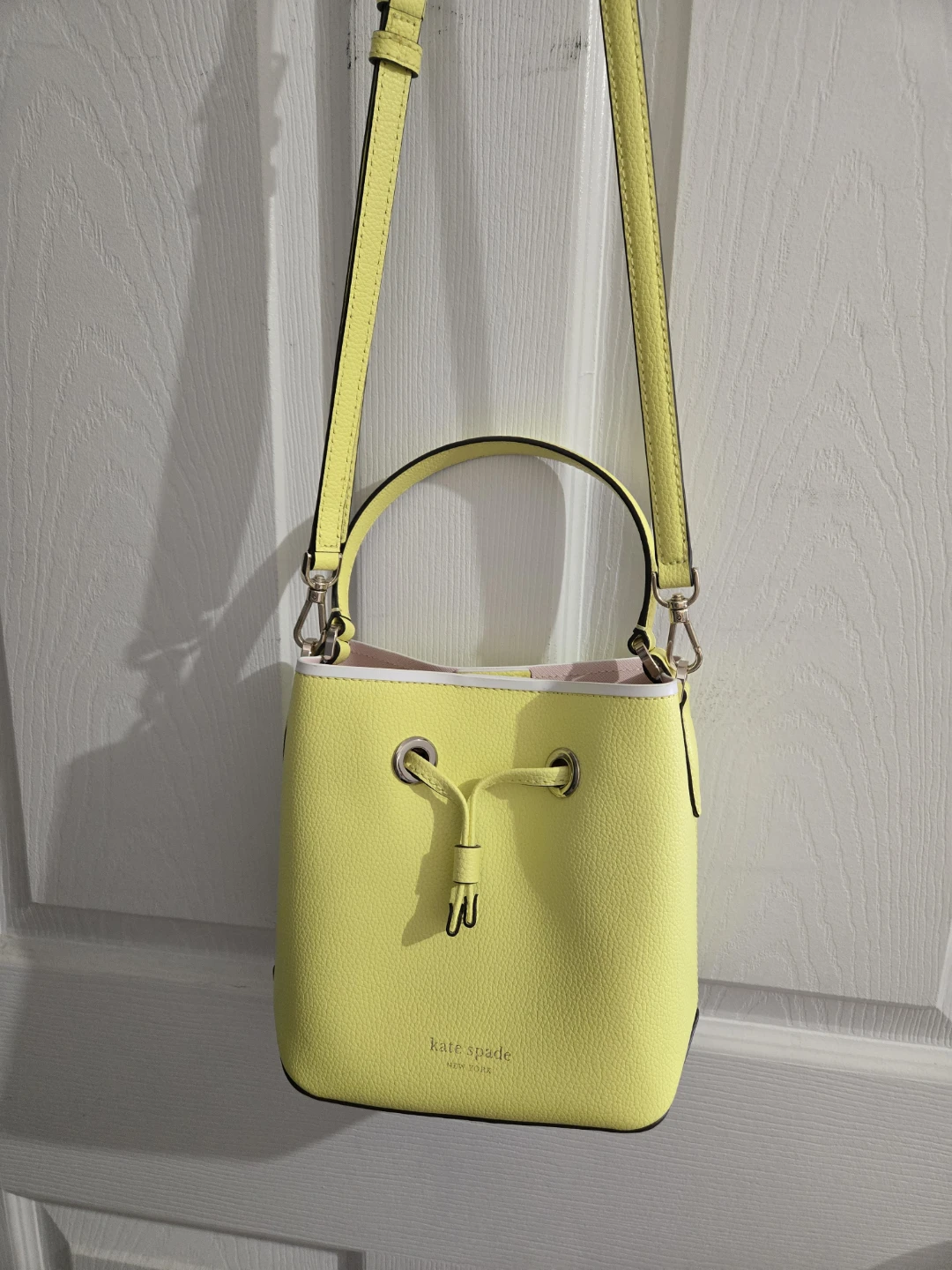 Kate Spade Yellow Bucket Bag