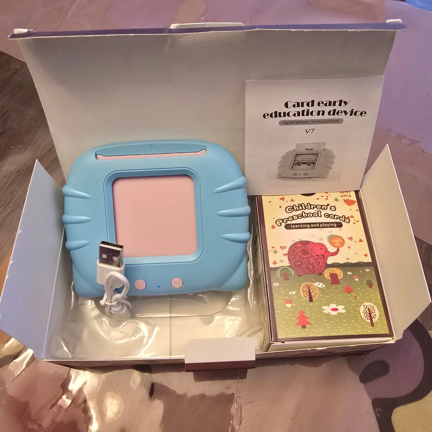 📚 Preschool Learning and Playing Card Device - photo 3