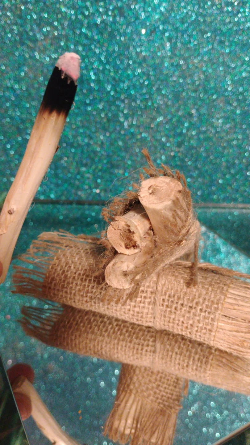 Hand-Carved Cedar Ritual Smoke Sticks