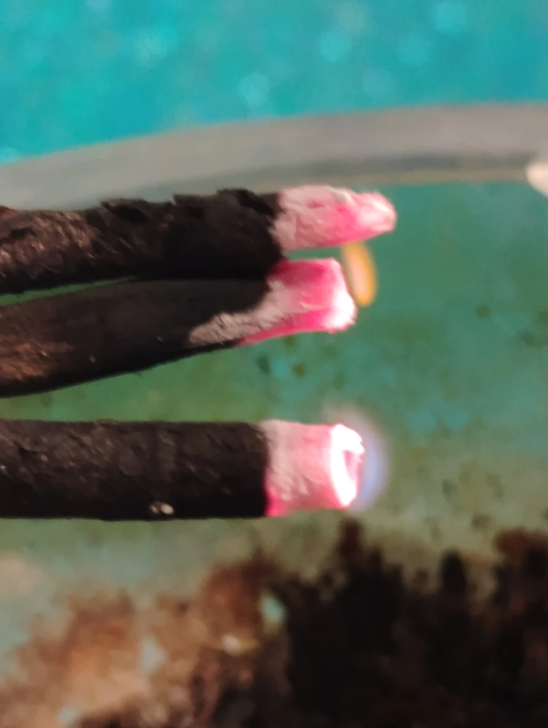 Hand-Carved Cedar Ritual Smoke Sticks - photo 3