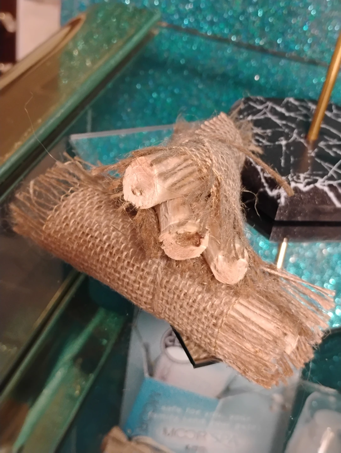 Hand-Carved Cedar Ritual Smoke Sticks - photo 4