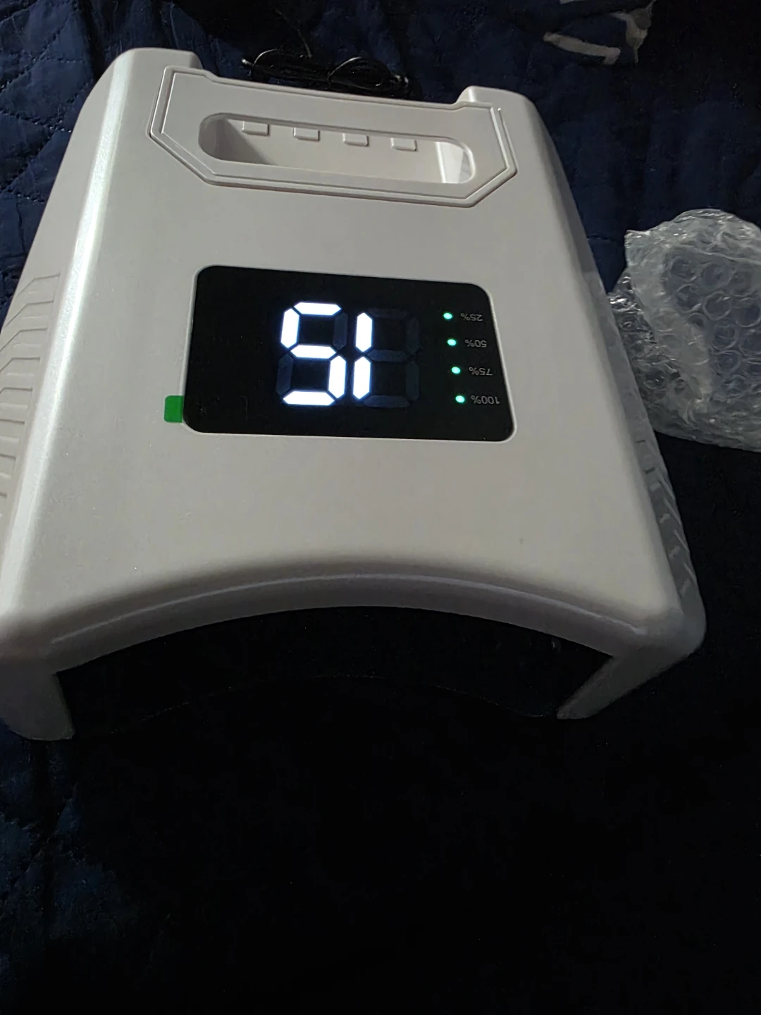 80W Cordless UV LED Nail Lamp - photo 2