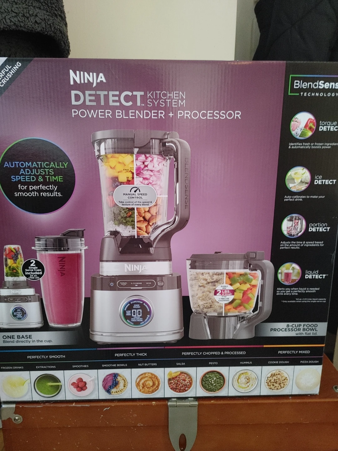 NINJA Detect Kitchen System Power Blender + Processor