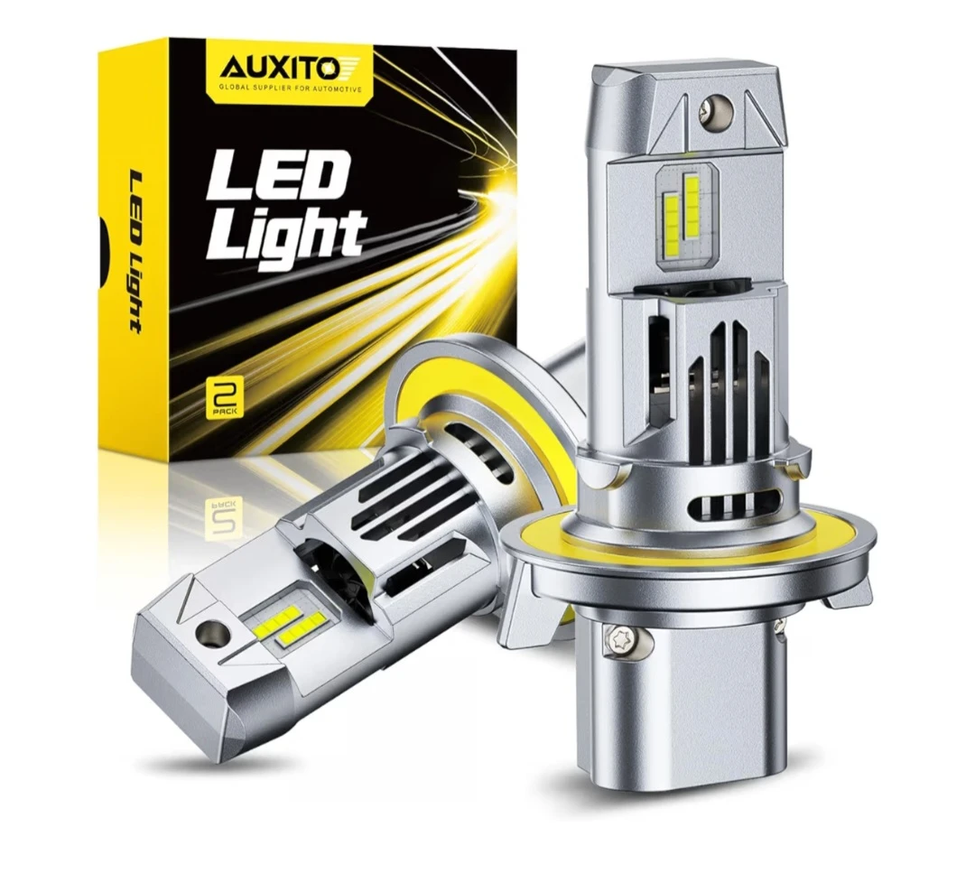 AUXITO Upgraded H13/9008  LED Headlights Bulb, 40000LM (2pack)