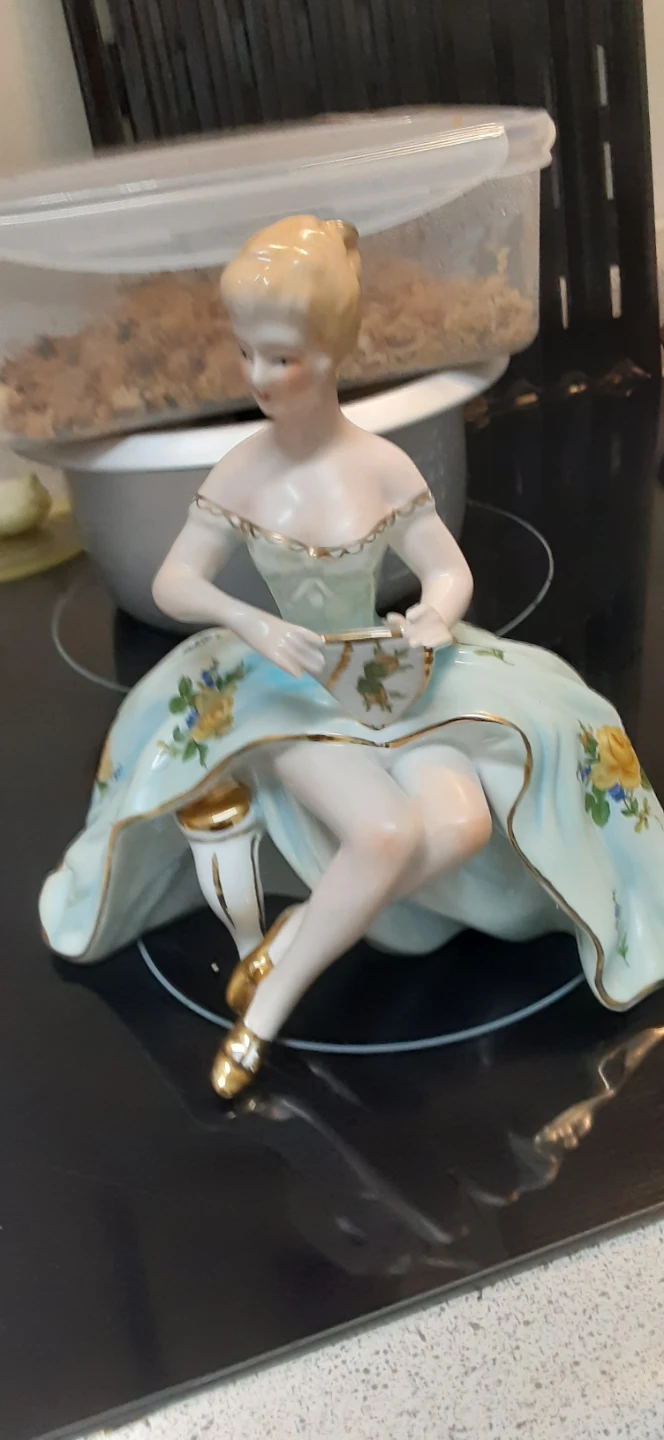 Porcelain Ballerina Figurine