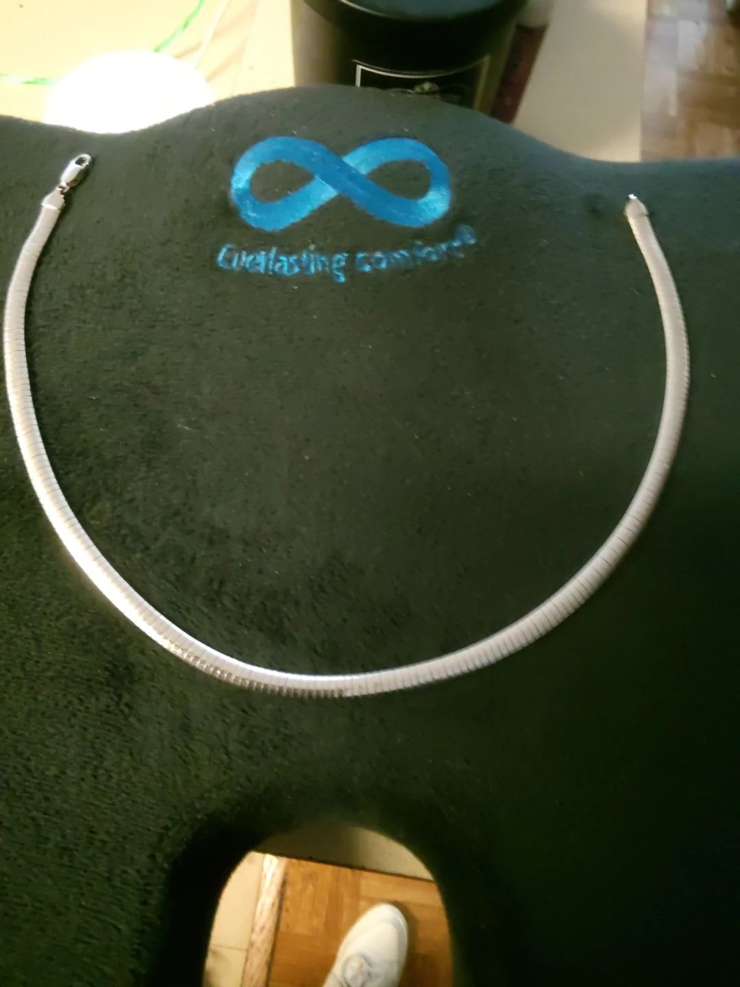 Sterling Silver Omega Necklace - photo 2