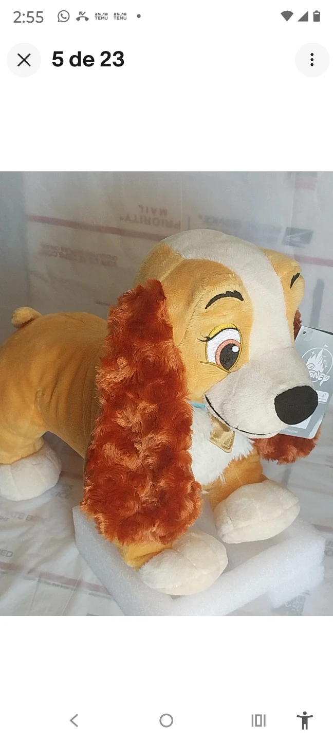 Disney Lady and the Tramp Plush Toy - Lady - photo 3