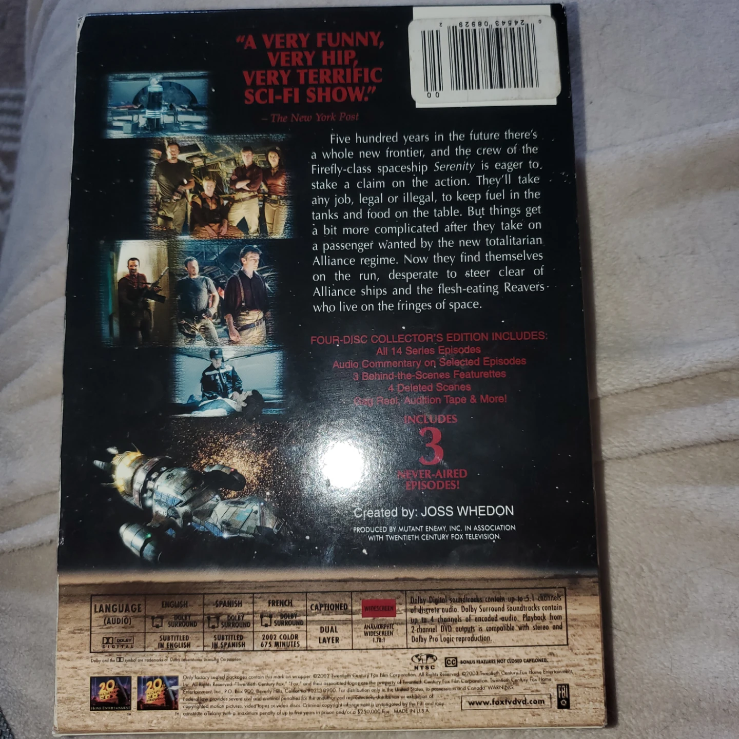 Firefly The Complete Series DVD Set - photo 2